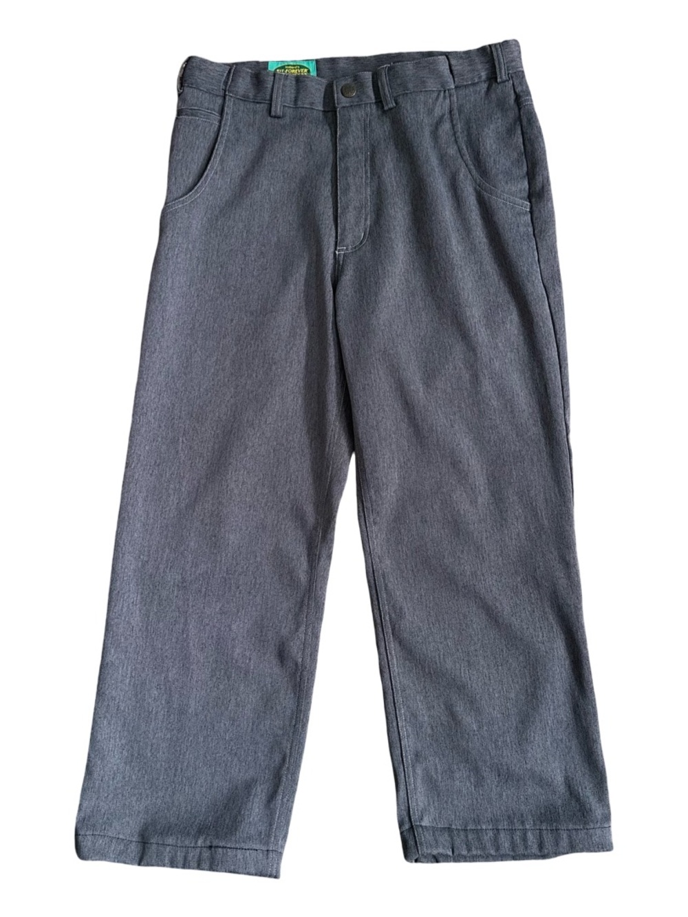Vintage Haband’s Fit-Forever Men’s Gray Pants Size 34 Short EUC